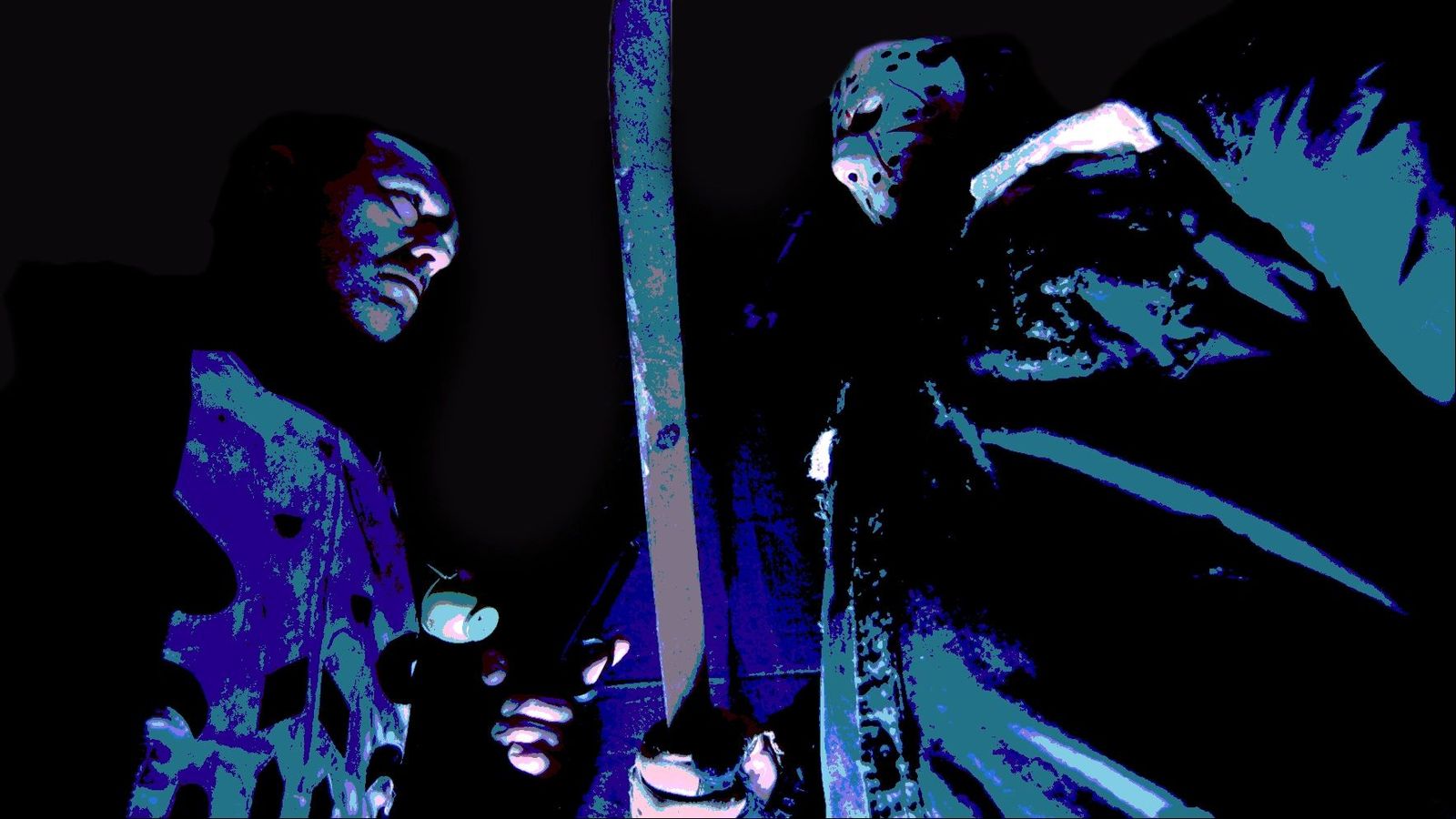 On set — Castle vs. Voorhees